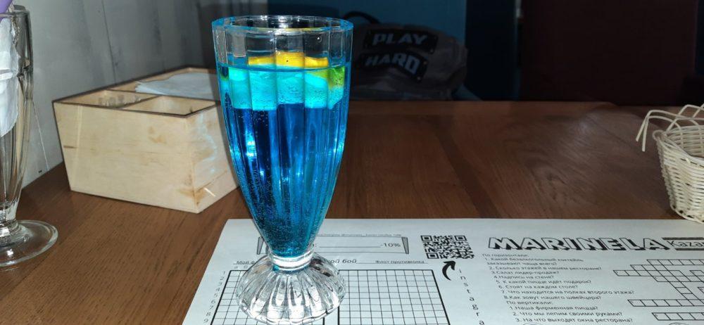 Голубая лагуна (безалкогольный коктейль) - рецепт автора Альбина ✈